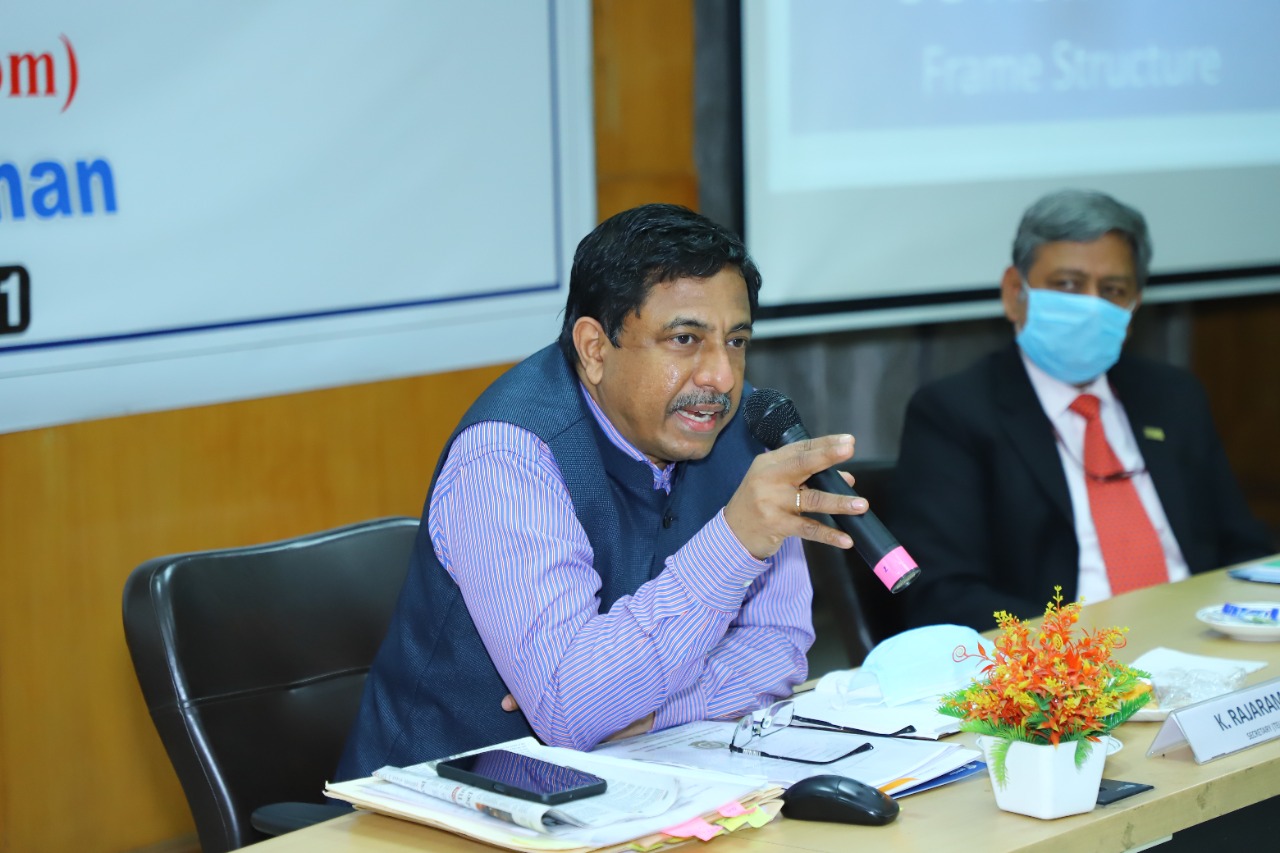 Secretary (T) Visit to NTIPRIT, 27.12.2021