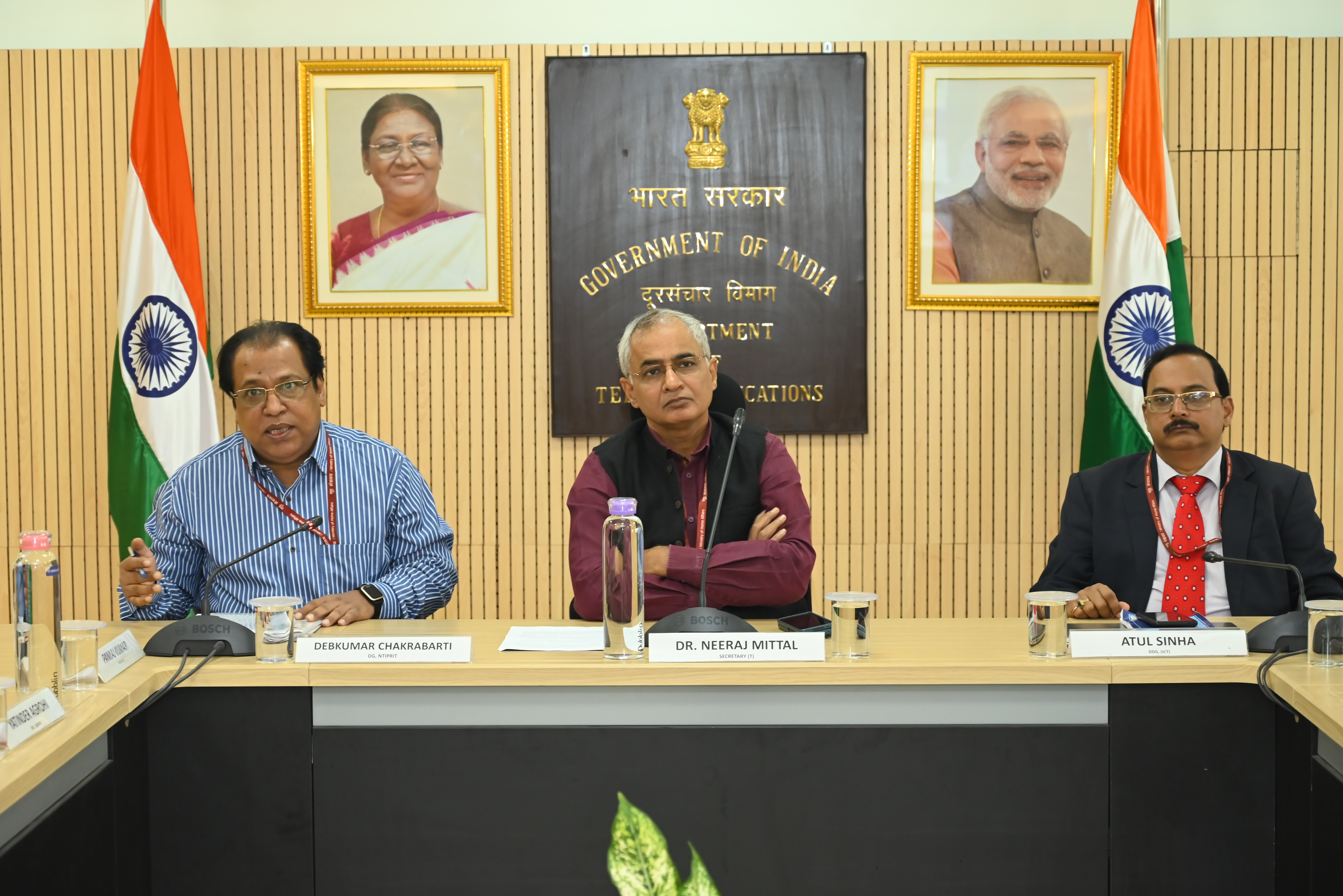 Secretary visit to NTIPRIT