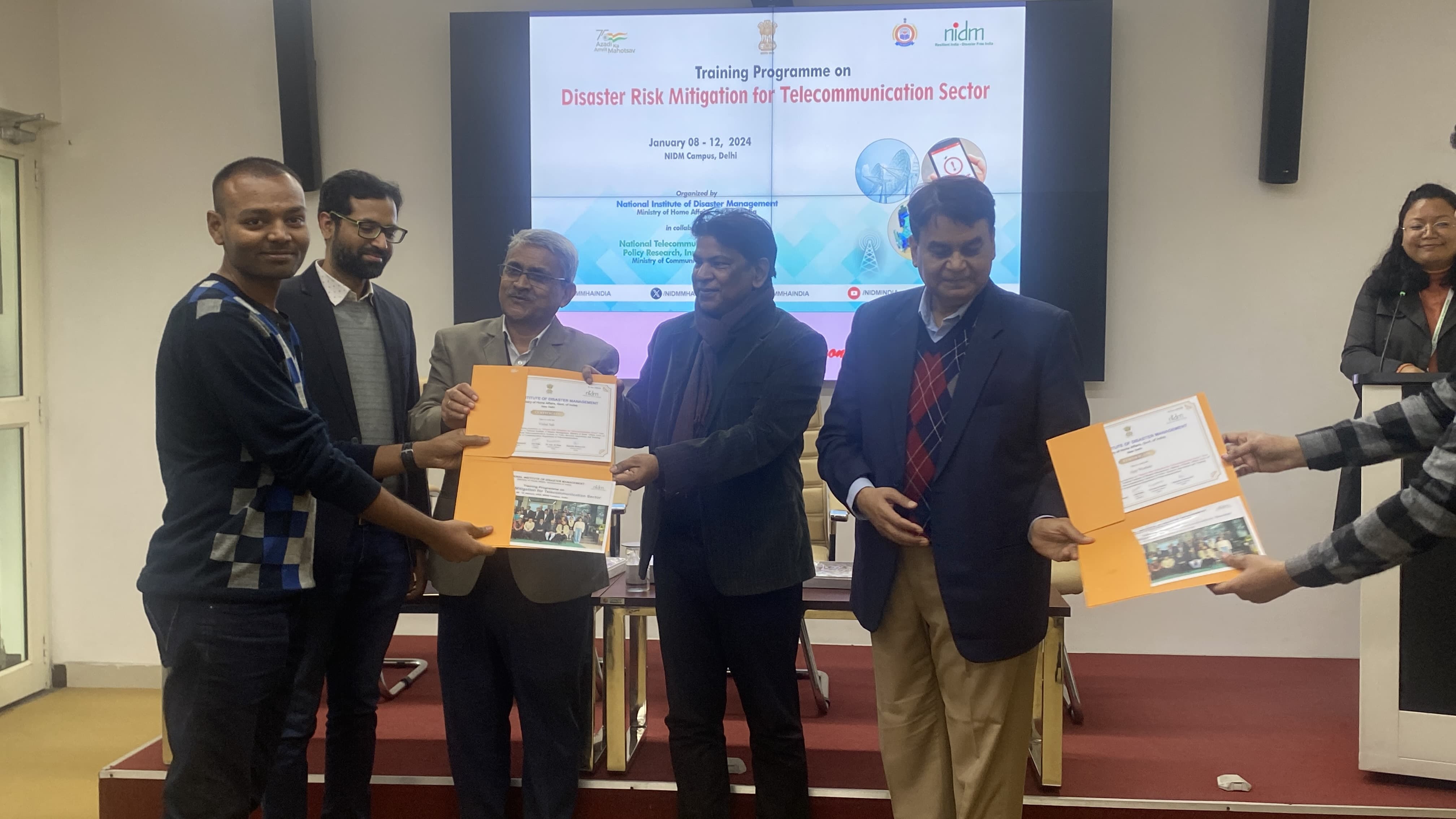 Disaster Management Module for ITS 2021 and 2022 Batch @NIDM, Rohini