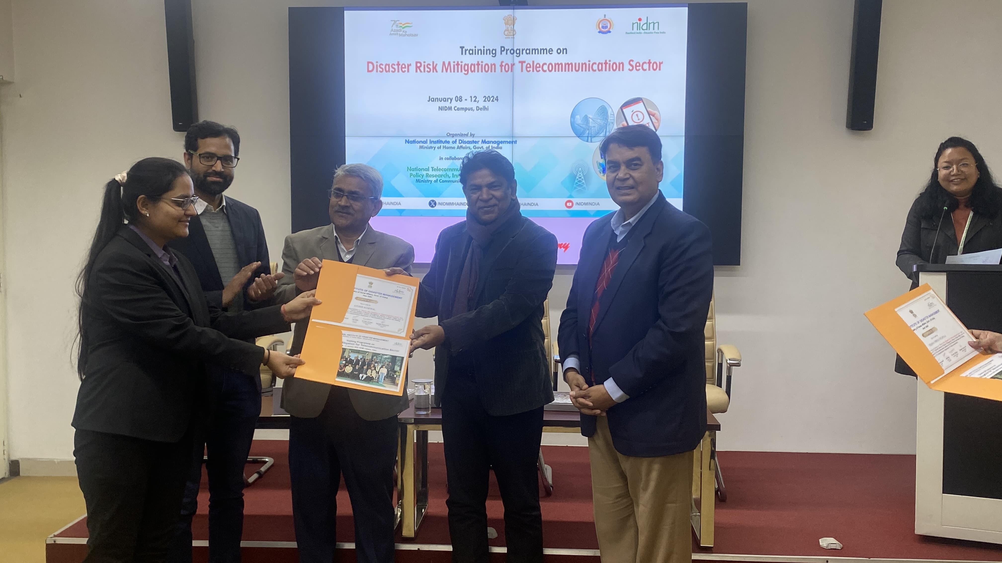 Disaster Management Module for ITS 2021 and 2022 Batch @NIDM, Rohini