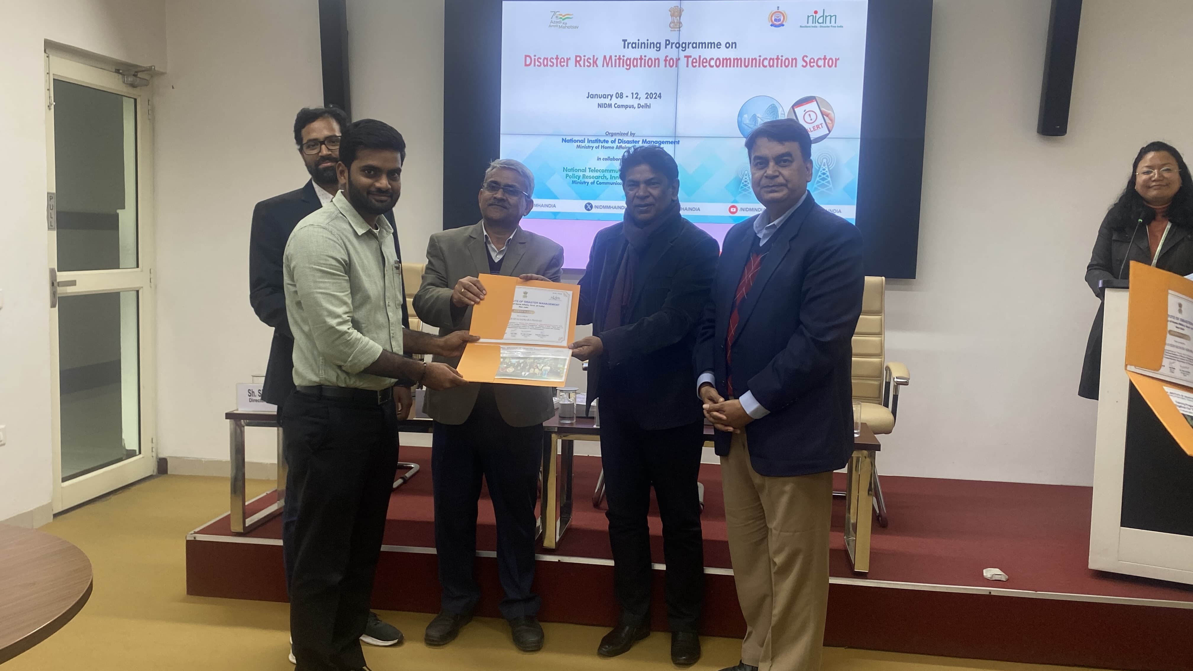 Disaster Management Module for ITS 2021 and 2022 Batch @NIDM, Rohini